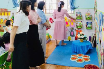 HỘI THI XÂY DỰNG MÔI TRƯỜNG HỌC TẬP LẤY TRẺ LÀM TRUNG TÂM NĂM HỌC 2025 – 2026